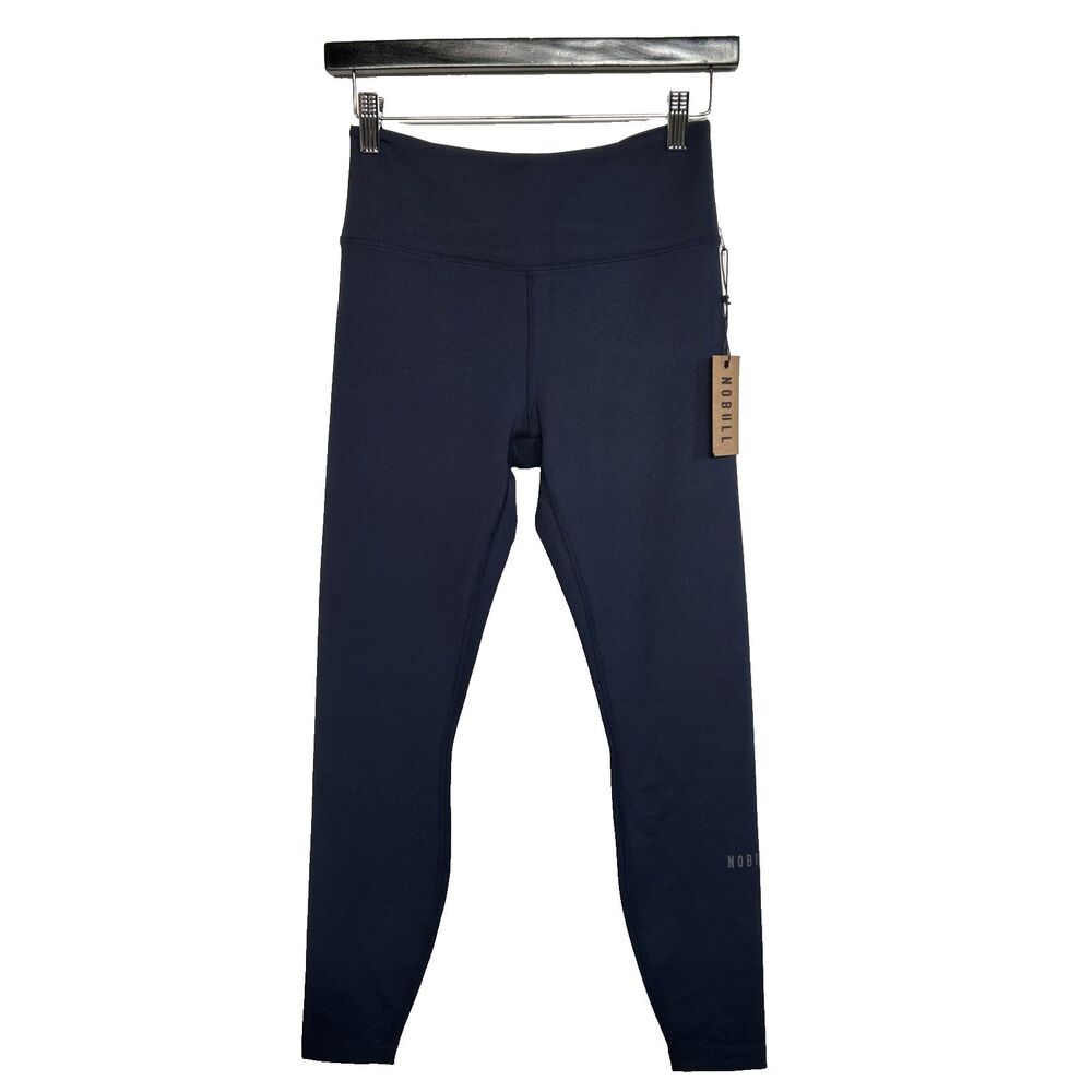 NOBULL No Bull Women’s High Rise Leggings Size M Navy- New With Tags